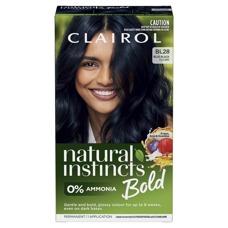 Load image into Gallery viewer, Clairol Natural Instincts Bold Blue Black Permanent Hair Colour
