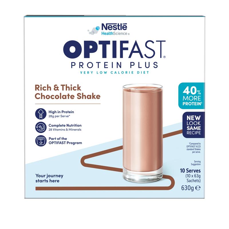 Load image into Gallery viewer, Optifast VLCD Protein Plus Shake Chocolate 10 Pack 630g
