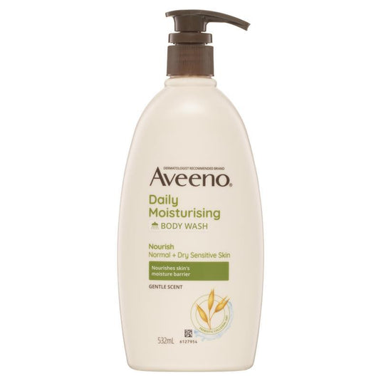 Aveeno Daily Moisturising Light Fragrance Body Wash 532ml