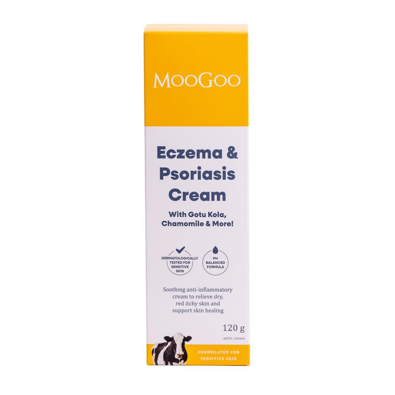 Load image into Gallery viewer, MooGoo Eczema &amp; Psoriasis Cream 120g
