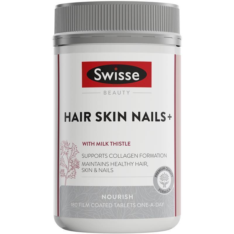 Load image into Gallery viewer, Swisse Beauty Hair Skin Nails+ 180 Tablets Exclusive Size
