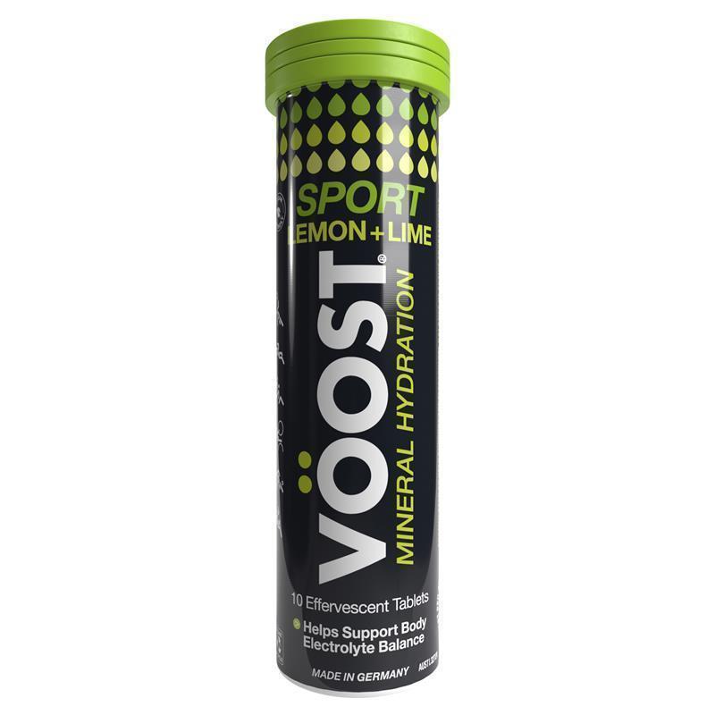 Load image into Gallery viewer, Voost Sport Lemon &amp; Lime Effervescent 10 Tablets
