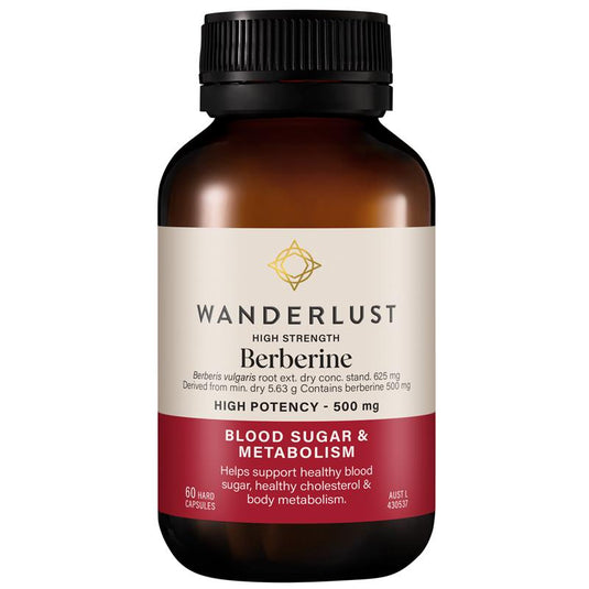 Wanderlust Berberine 60 Capsules