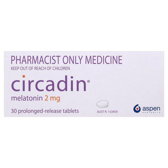 Circadin 2mg Tablets 30 (Aged 55+ only) - Melatonin (S3)