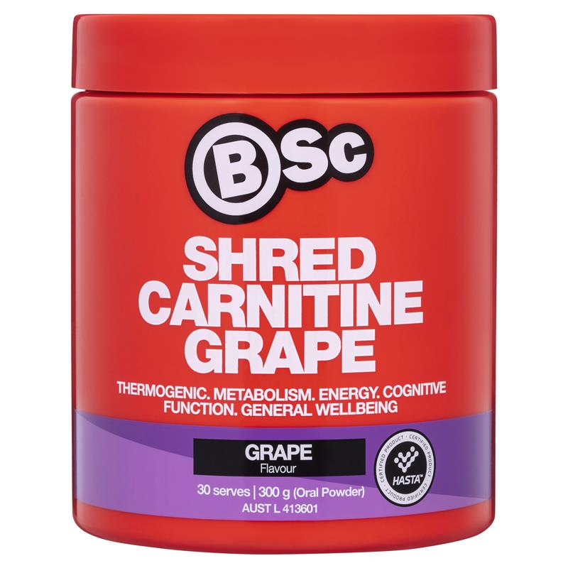 Load image into Gallery viewer, BSc Shred Carnitine Grape 300g
