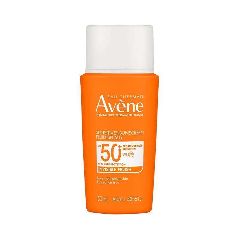 Load image into Gallery viewer, Avene Sunsitive Sunscreen Fluid SPF 50+ 50ml
