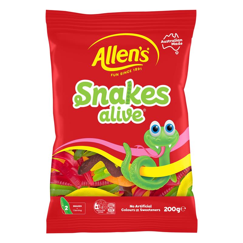 Load image into Gallery viewer, Allens Snakes Alive 200g
