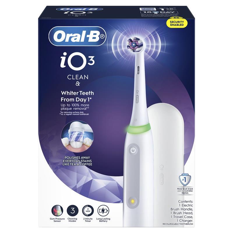 Load image into Gallery viewer, Oral B Power Toothbrush iO 3 Series Clean &amp; Whiten
