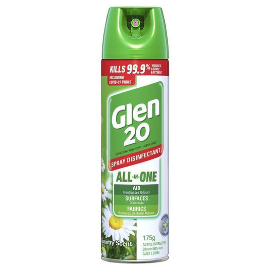 Glen 20 Spray Disinfectant Country Scent 175g