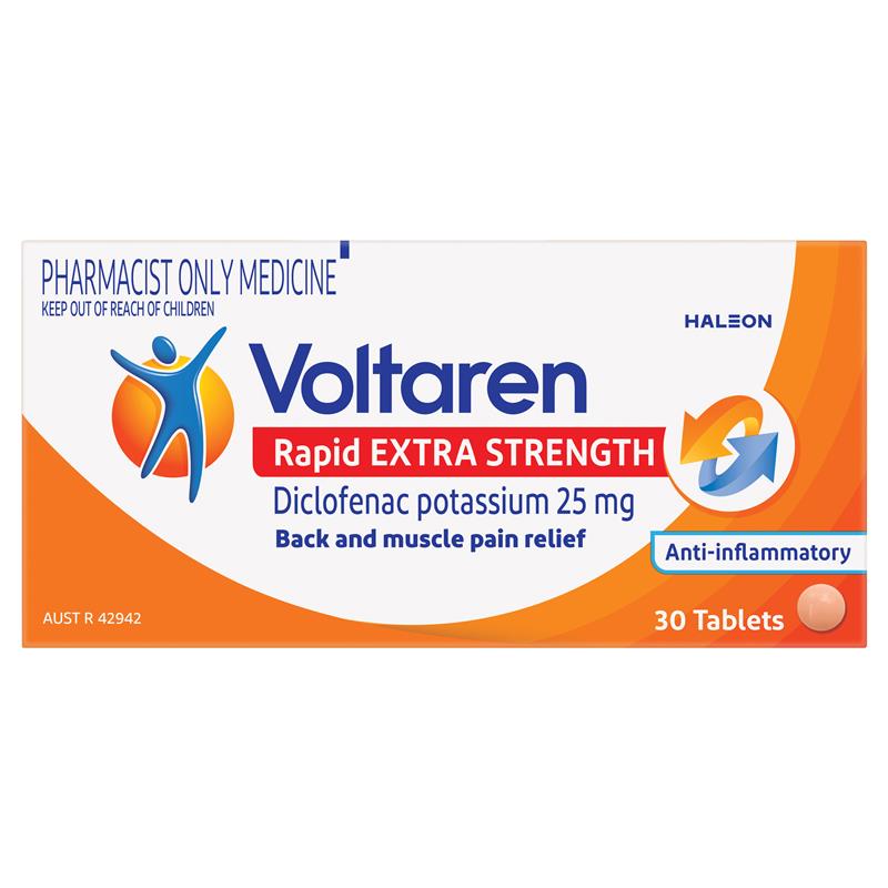 Load image into Gallery viewer, Voltaren Rapid 25mg Tablets 30 - Diclofenac (S3)
