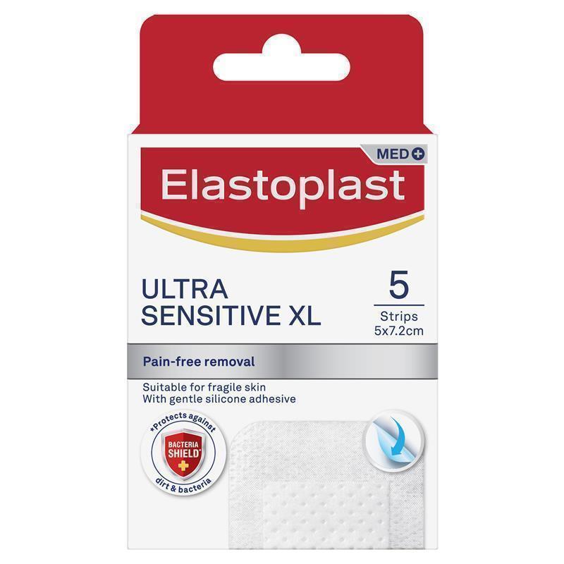 Load image into Gallery viewer, Elastoplast Ultra Sensitive Dressing XL 5 Strips
