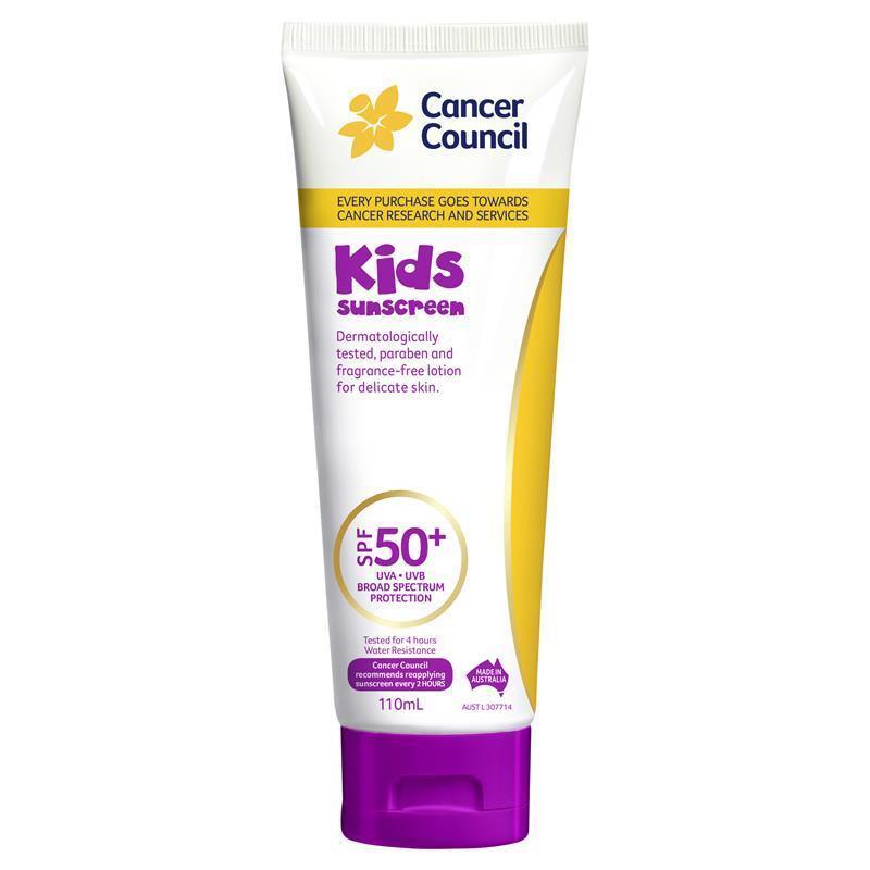 Load image into Gallery viewer, Cancer Council SPF 50+ Kids 110ml Tube
