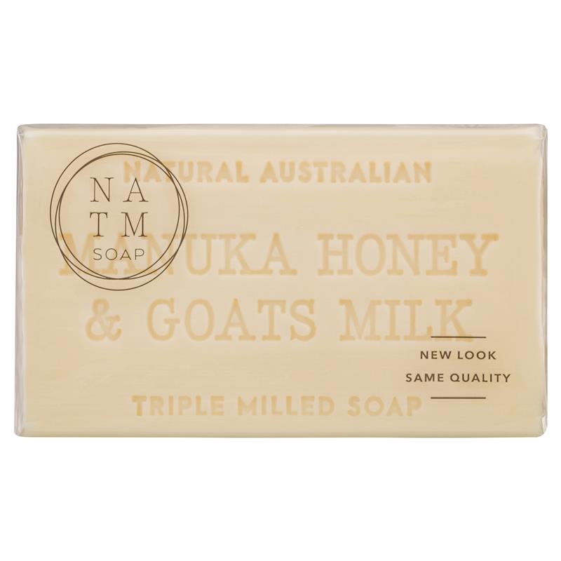 Load image into Gallery viewer, Australian Triple Milled Soap Manuka Honey &amp; Goats Milk 200g
