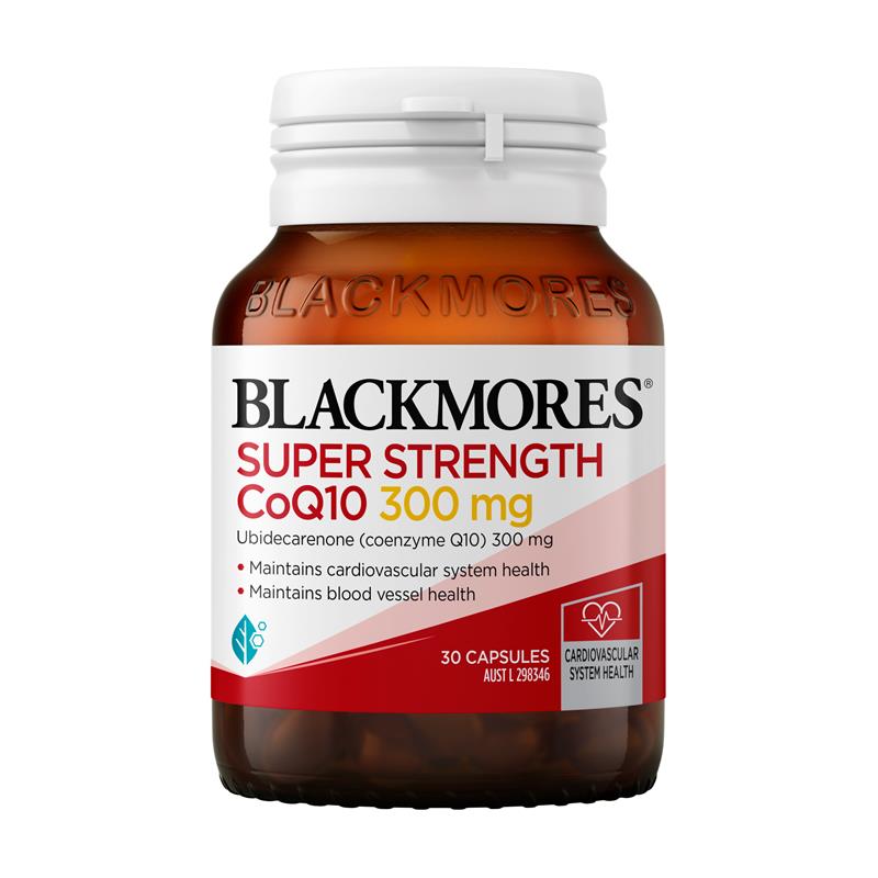 Load image into Gallery viewer, Blackmores Super Strength CoQ10 300mg 30 Capsules
