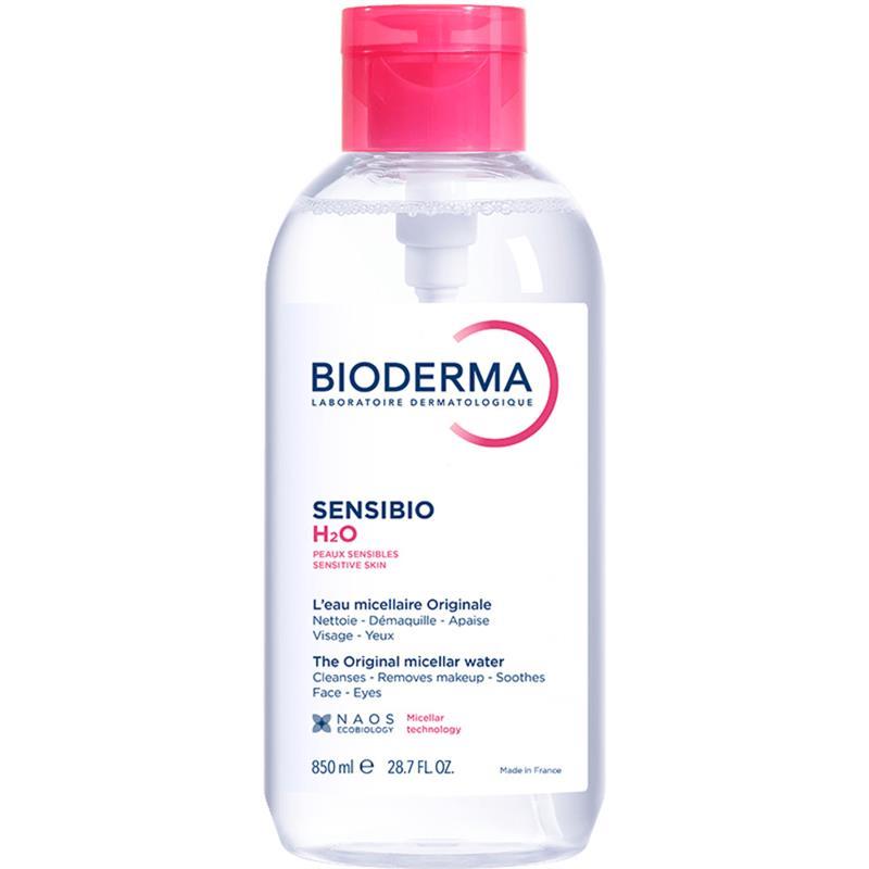 Load image into Gallery viewer, Bioderma Sensibio H2O Micellar Water 850ml Pump Bottle
