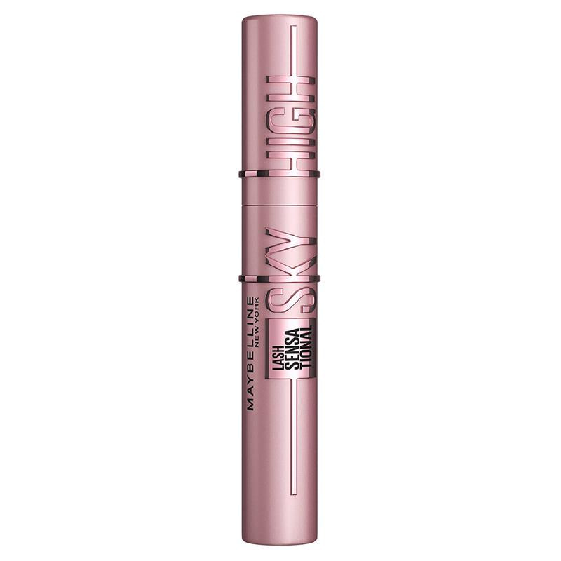 Load image into Gallery viewer, Maybelline Lash Sensational Sky High Mascara Blackest Black Washable
