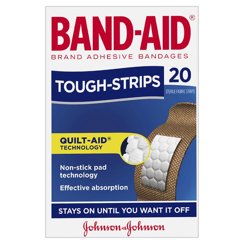 Load image into Gallery viewer, Band-Aid Tough Strips 20 Pack
