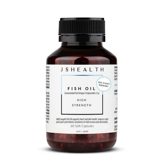 JSHealth Fish Oil + 60 Capsules
