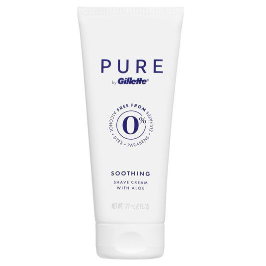 Gillette Pure Shave Cream for Men 170g