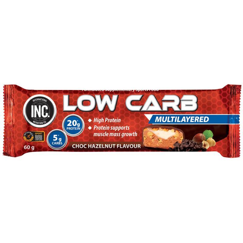 Load image into Gallery viewer, INC. Low Carb Protein Bar Chocolate Hazelnut 60g
