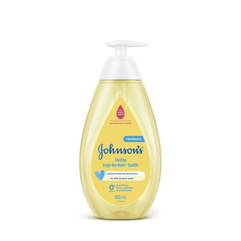 Load image into Gallery viewer, Johnson &amp; Johnson Baby Bath Top-To-Toe 500mL
