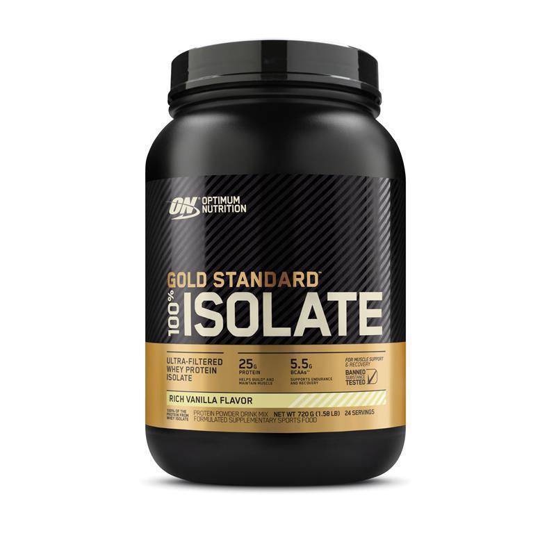 Load image into Gallery viewer, Optimum Nutrition Gold Standard 100% Isolate Vanilla 720g
