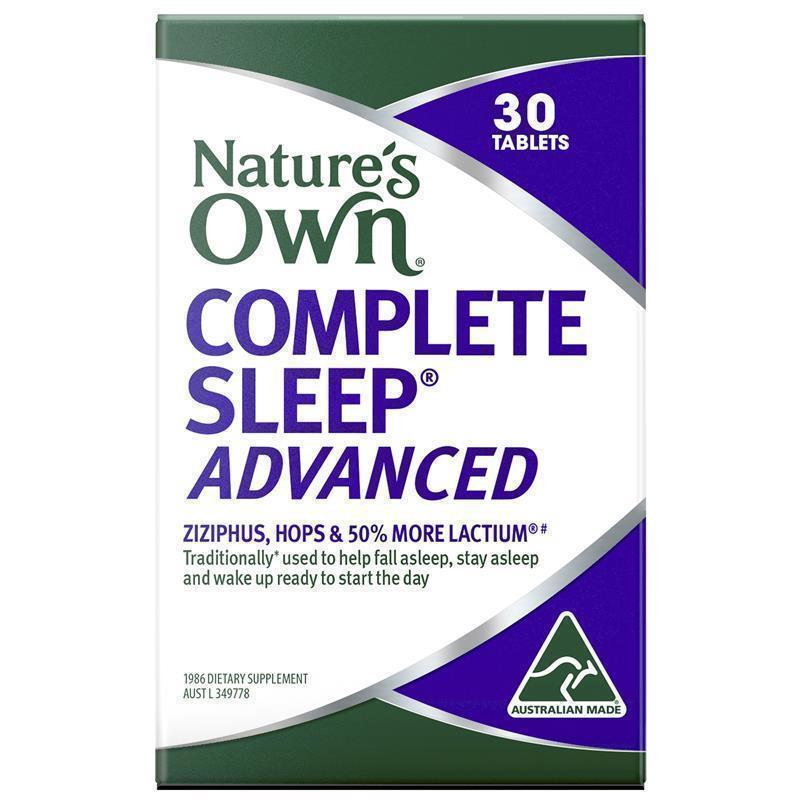 Load image into Gallery viewer, Nature's Own Complete Sleep Advanced 30 Tablets

