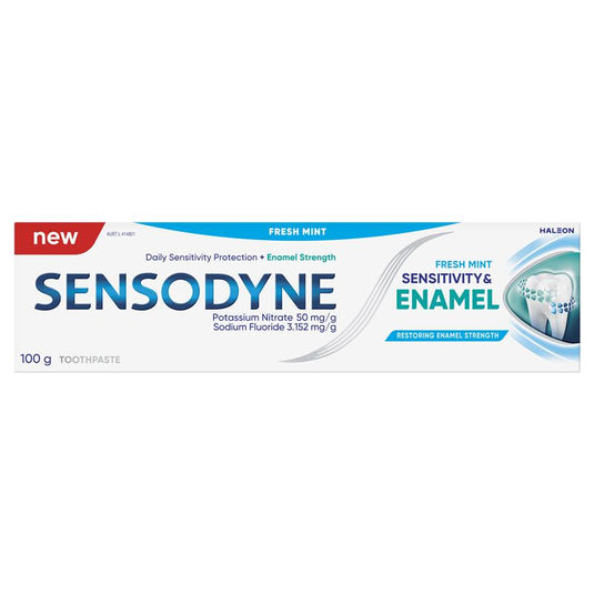 Sensodyne Toothpaste Sensitivity & Enamel Fresh Mint 100g