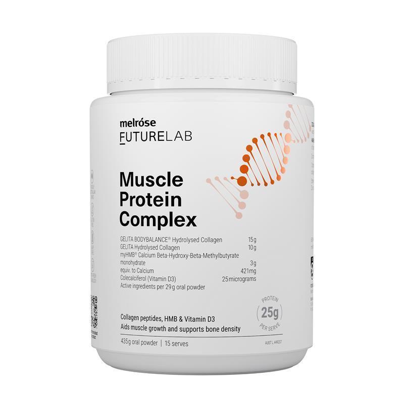 Load image into Gallery viewer, Melrose FutureLab Muscle Protein Complex 435g
