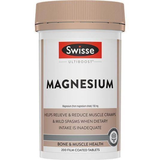 Swisse Ultiboost Magnesium 200 Tablets