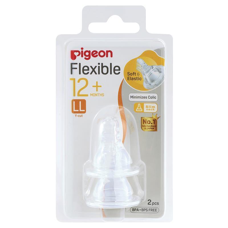 Load image into Gallery viewer, Pigeon Flexible Teat LL 2 Pack
