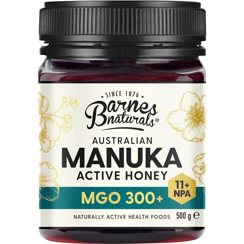 Load image into Gallery viewer, Barnes Naturals Australian Manuka Honey 500g MGO 300+
