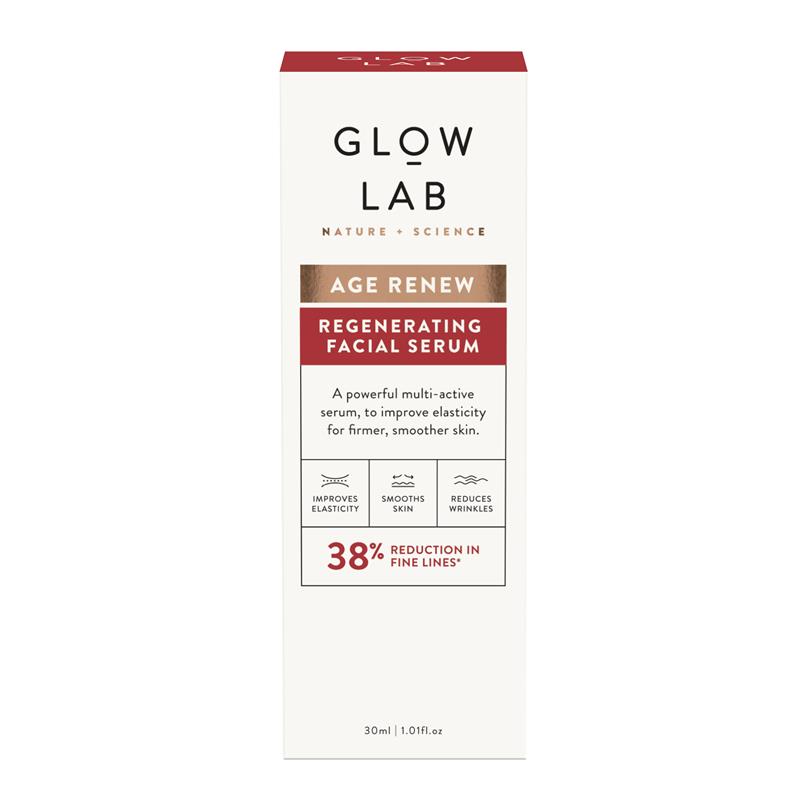 Load image into Gallery viewer, Glow Lab Age Renew Regenerating Facial Serum 30ml
