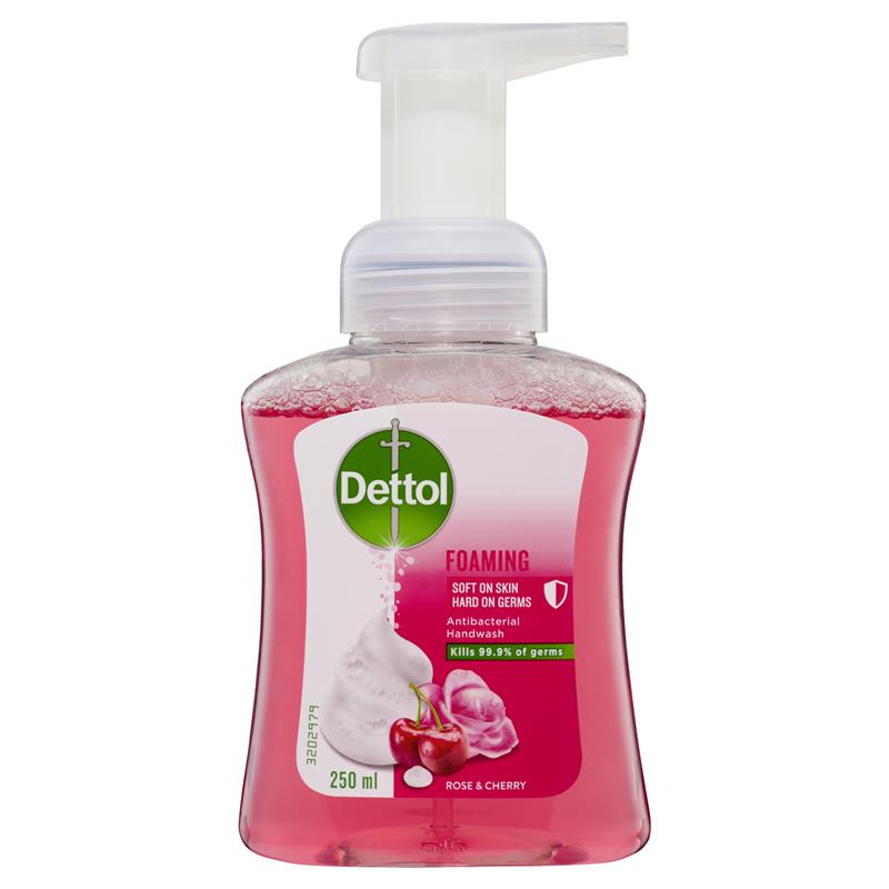 Load image into Gallery viewer, Dettol Foam Antibacterial Hand Wash Rose and Cherry in Bloom 250 ml
