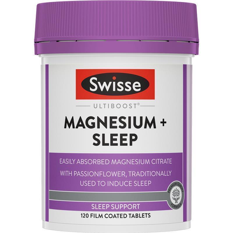 Load image into Gallery viewer, Swisse Ultiboost Magnesium + Sleep 120 Tablets
