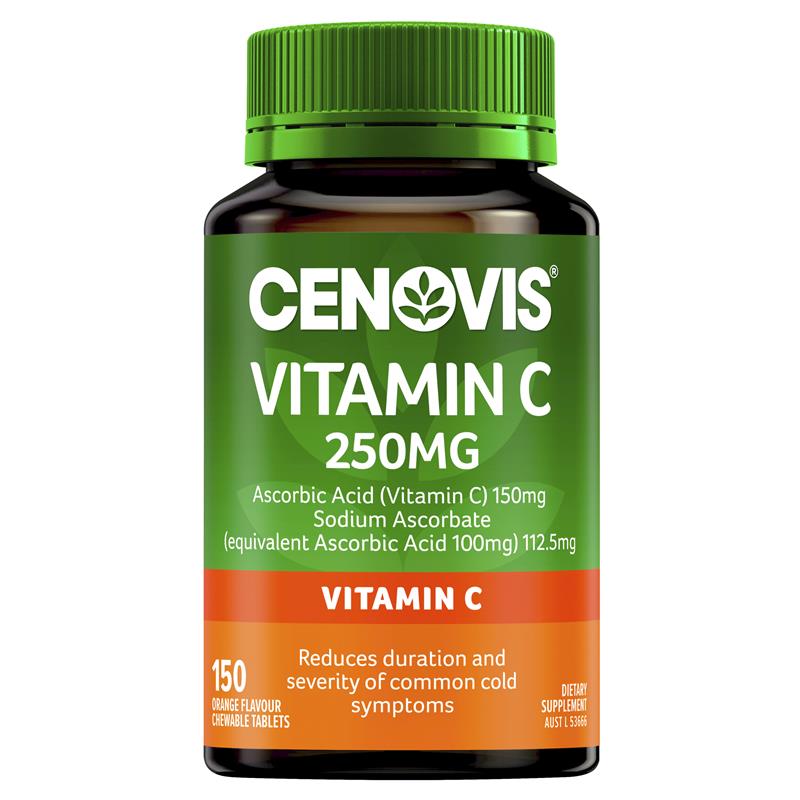 Load image into Gallery viewer, Cenovis Vitamin C 250mg 150 Tablets
