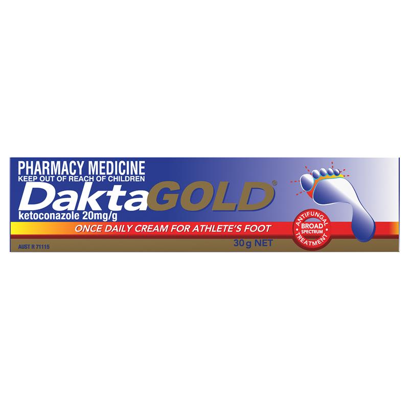 Load image into Gallery viewer, DaktaGold Once Daily Cream for Athlete's Foot 30g
