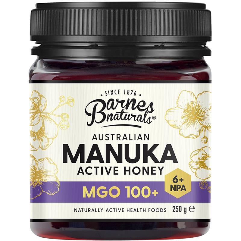 Load image into Gallery viewer, Barnes Naturals Australian Manuka Honey 250g MGO 100+
