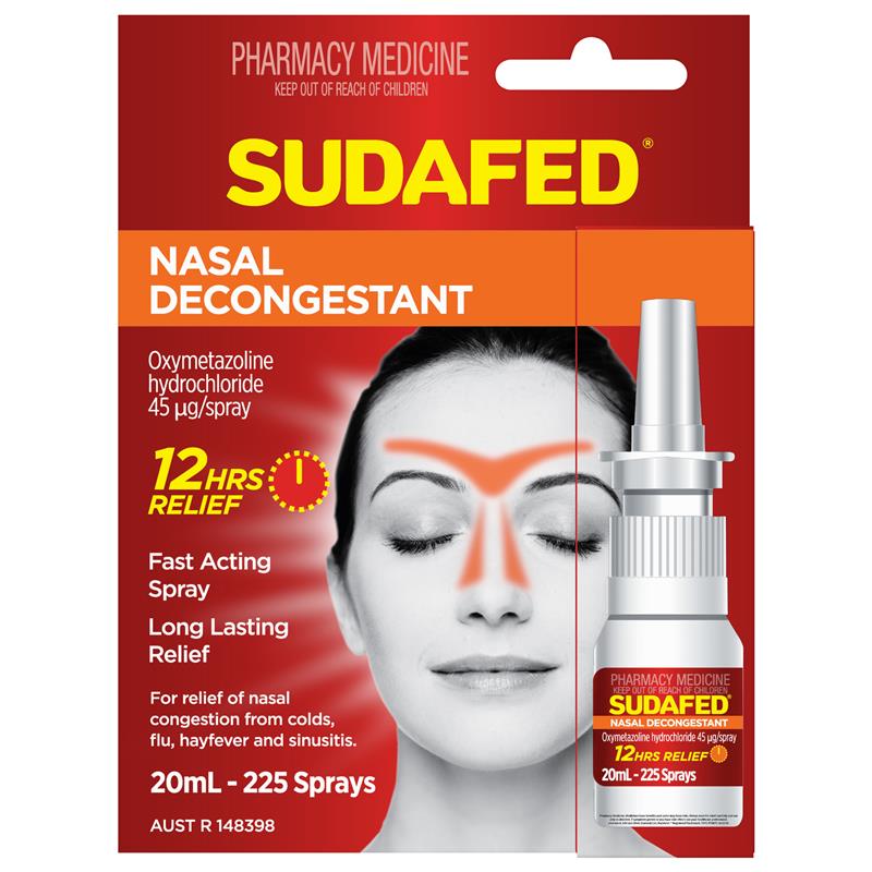 Load image into Gallery viewer, Sudafed Nasal Decongestant Spray 20mL
