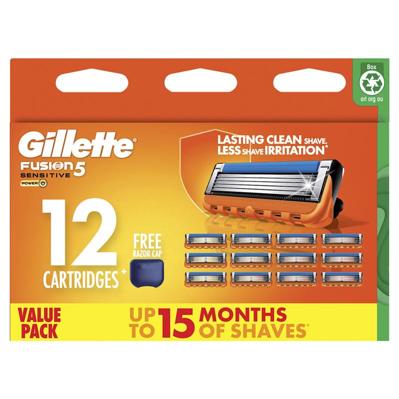 Load image into Gallery viewer, Gillette Fusion Power Blades 12pk
