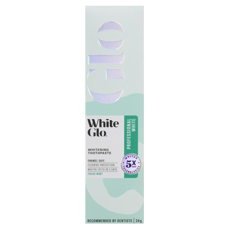 Load image into Gallery viewer, White Glo Travel Toothpaste Professional White 24g
