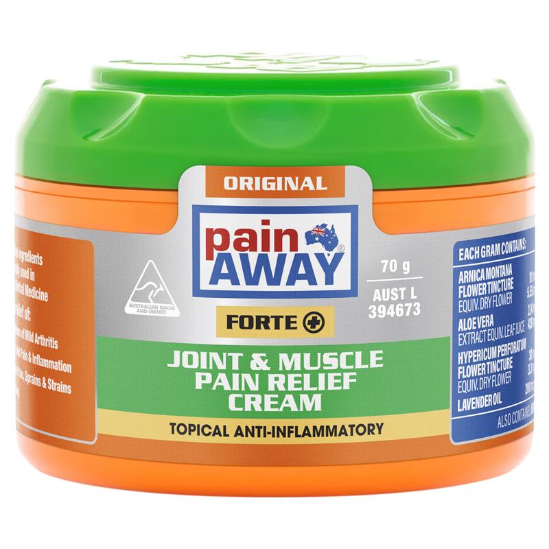Load image into Gallery viewer, Pain Away Forte + Joint &amp; Muscle Pain Relief Cream 70g
