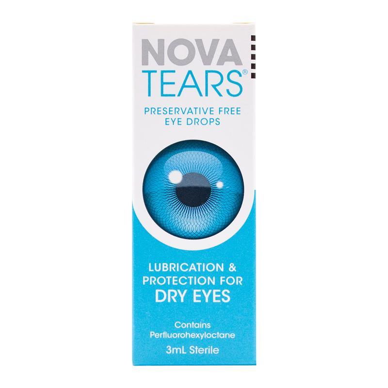 Load image into Gallery viewer, NovaTears Preservative Free Lubricating Eye Drops 3ml
