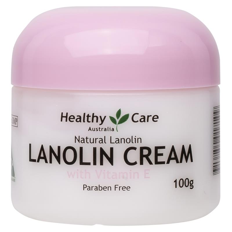 Load image into Gallery viewer, Healthy Care Natural Lanolin &amp; Vitamin E Cream 100g
