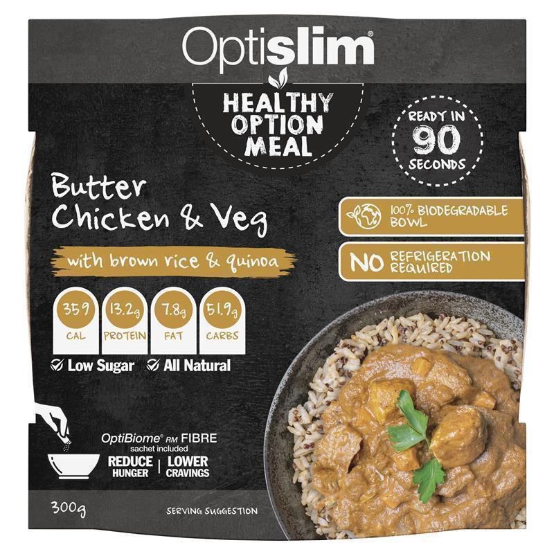 Load image into Gallery viewer, Optislim Healthy Option Meal Butter Chicken &amp; Vegetables 300g
