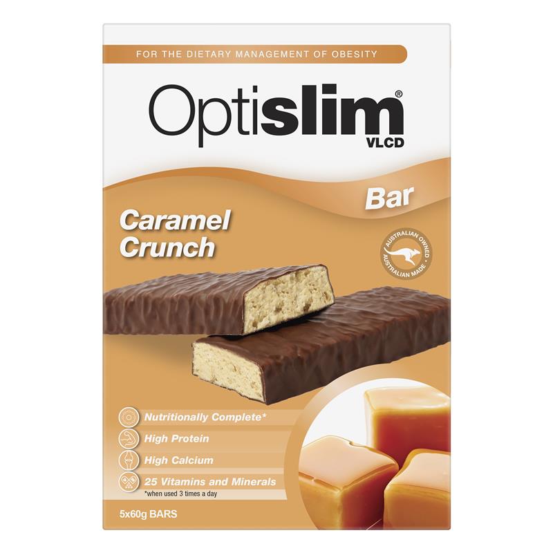 Load image into Gallery viewer, OptiSlim VLCD Bar Caramel Crunch 5
