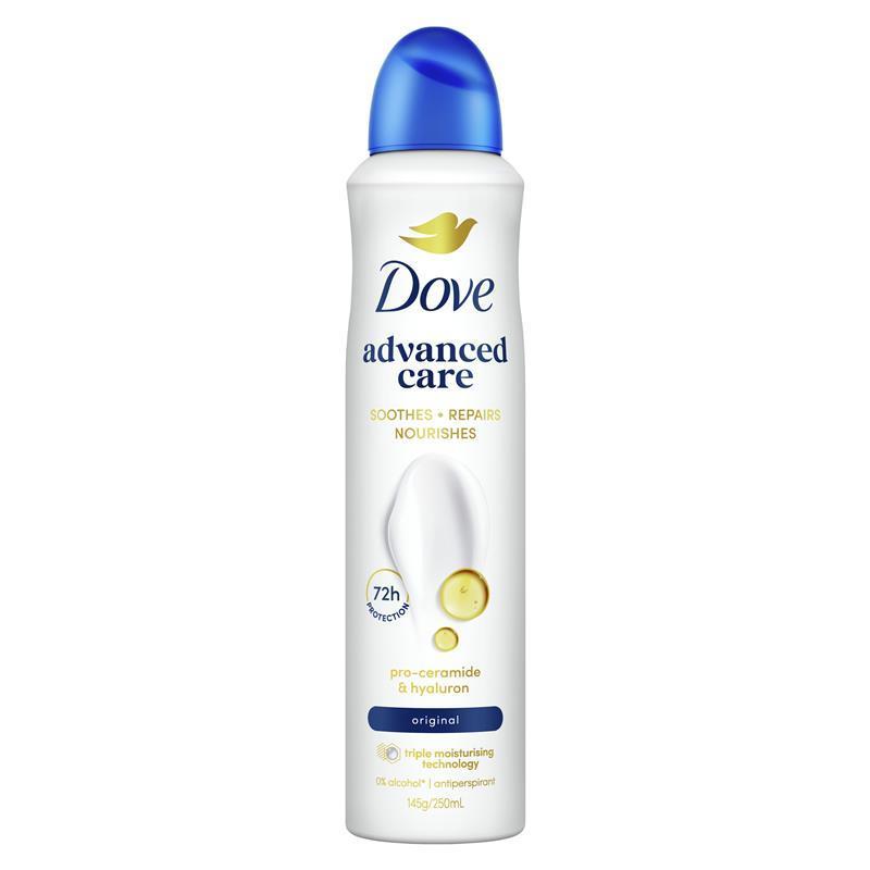 Load image into Gallery viewer, Dove Women Advanced Care Antiperspirant Aerosol Original 250ml
