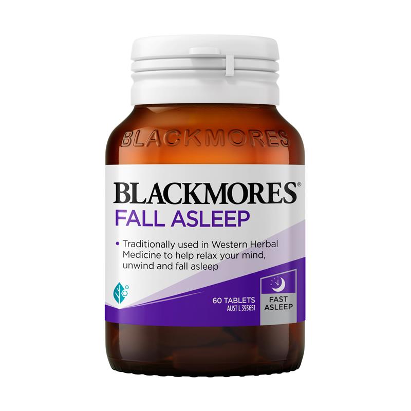 Load image into Gallery viewer, Blackmores Fall Asleep 60 Tablets
