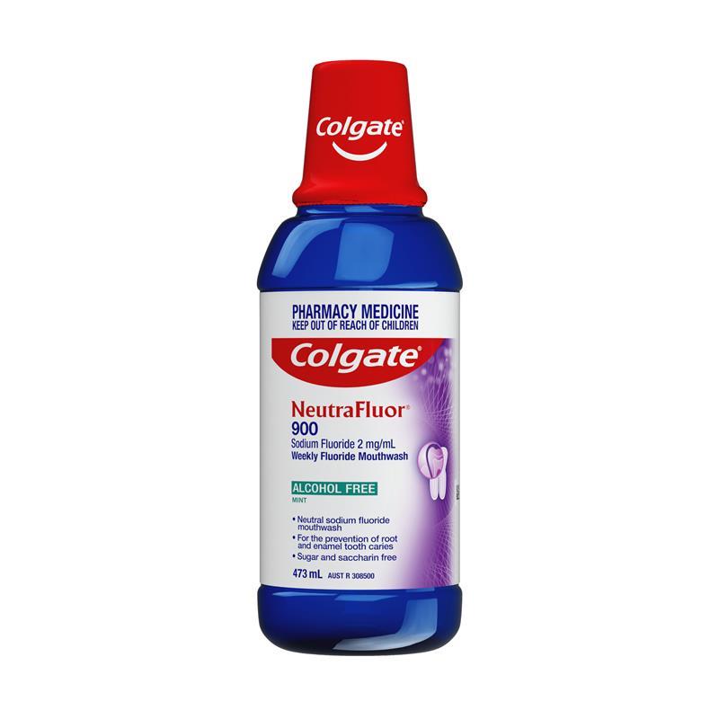 Load image into Gallery viewer, Colgate NeutraFluor Alcohol Free 900 Mouthwash 473ml
