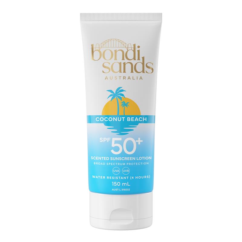 Load image into Gallery viewer, Bondi Sands SPF 50+ Coconut Beach Sunscreen Lotion 150ml

